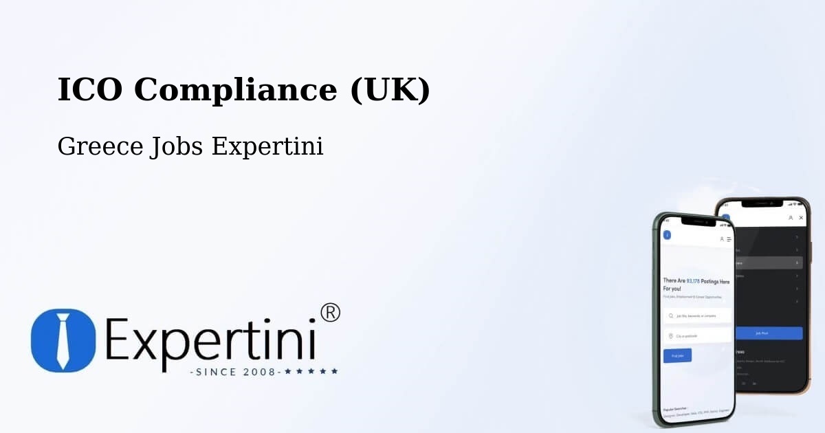 UK Data Protection & ICO Compliance – Vrontoú - Greece Jobs Expertini
